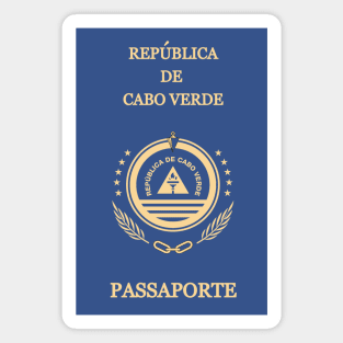 Cape Verde passport Magnet